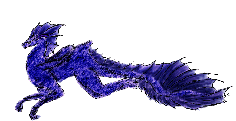 Baaoz--indigo seadragon, meaning "Harpy"